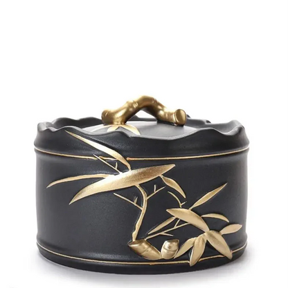Bamboo Design Keepsake Memorial Urn