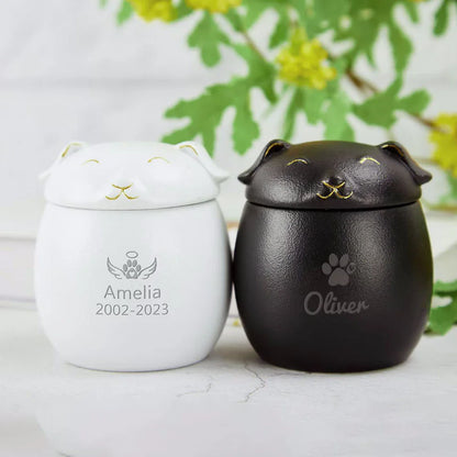 Cat Memorial Pet Urn