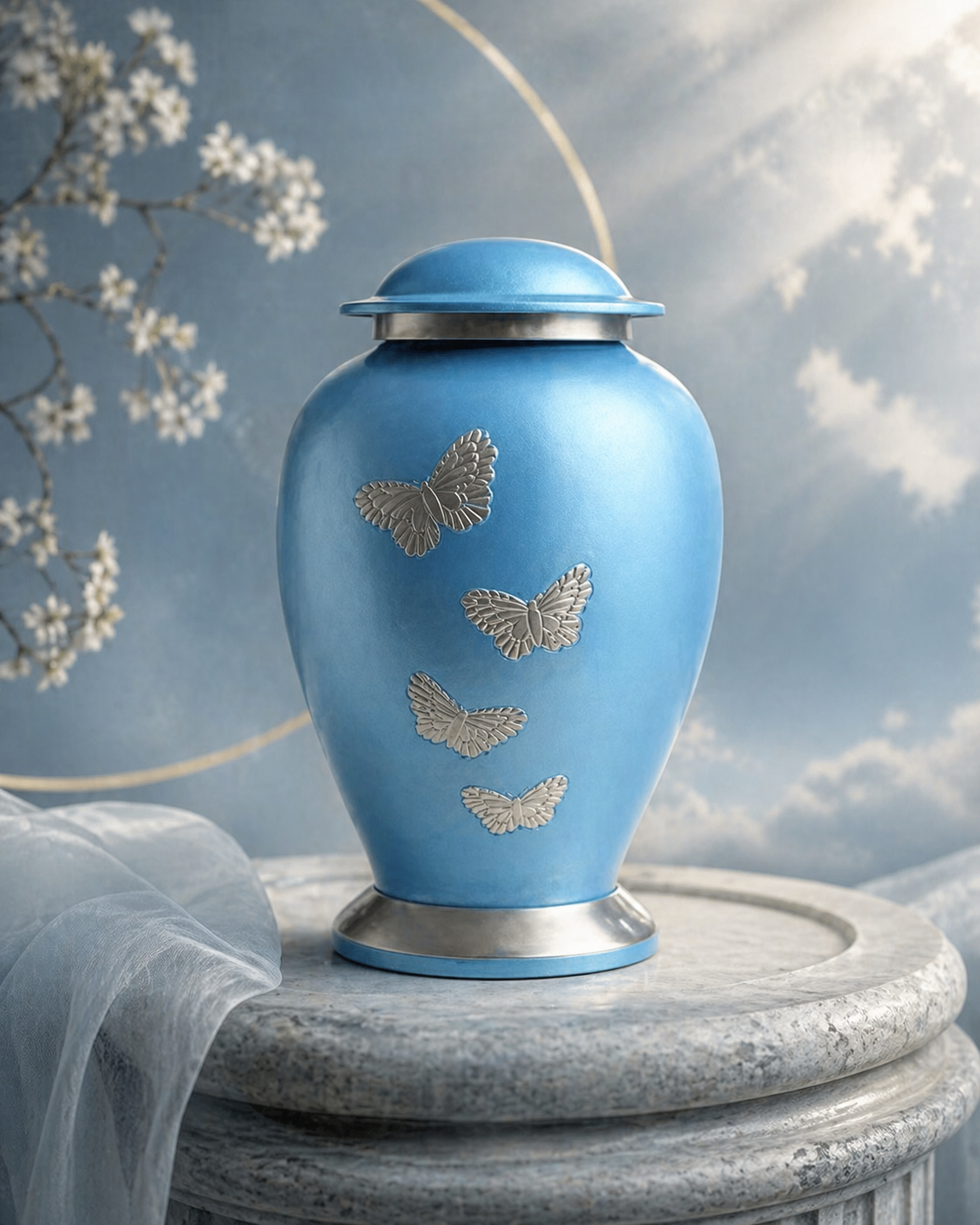 Aether Blue Urn