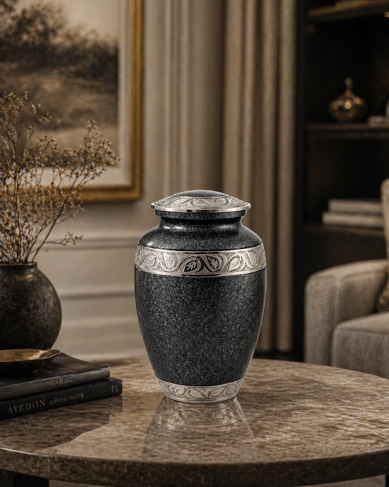 Why Choose the Obsidian Crest Urn?