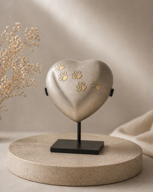 Ember Paws Heart Urn