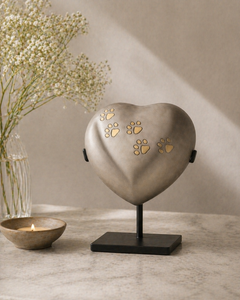 Ember Paws Heart Urn