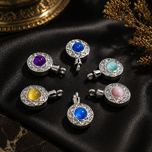 Opal Style Keepsake Necklace