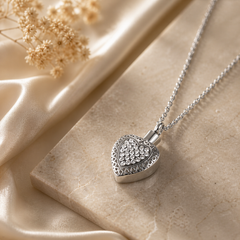 Heart Shaped Keepsake Necklace