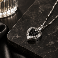Heart Shaped Keepsake Necklace
