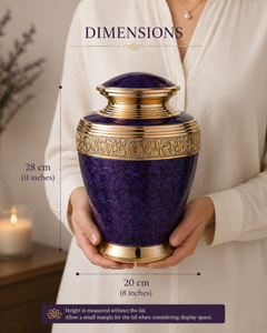 Aurelian Violet Urn