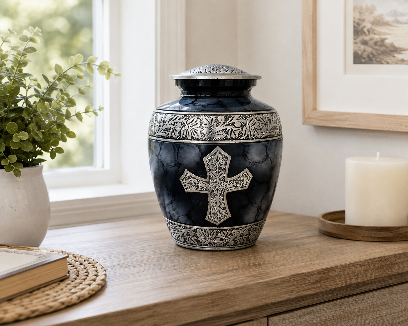 Guardian Cross Memorial Urn