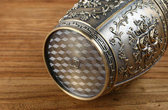Ornate Floral Keepsake Urn
