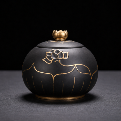 Lotus Keepsake Memorial Urn