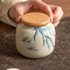 Mini Ceramic Keepsake Memorial Urn