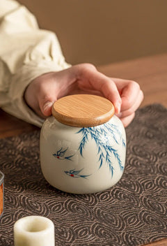 Mini Ceramic Keepsake Memorial Urn