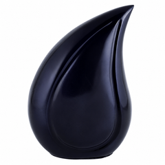 Nero Tide Midnight Blue Teardrop Urn