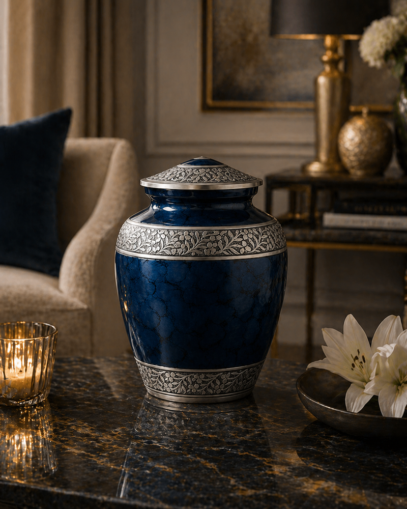 Why Choose the Nocturne Blue Memorial Urn?