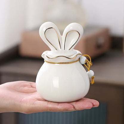 Rabbit Memorial Pet Urn