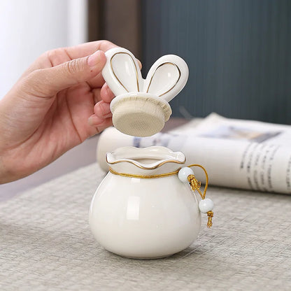 Rabbit Memorial Pet Urn