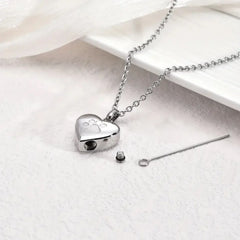 Heart Shaped Keepsake Necklace for Pets