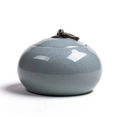 Handcrafted Frost Glaze Keepsake Urn