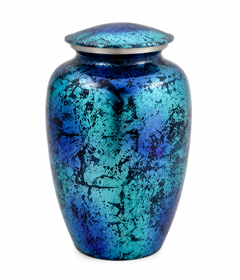 Tempest Blue Memorial Urn