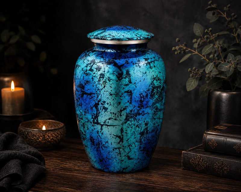 Why Choose the Tempest Blue Memorial Urn?