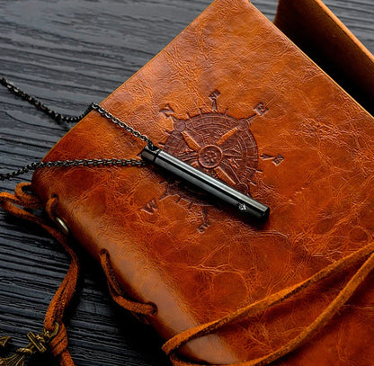 Titanium Steel Keepsake Memorial Necklace