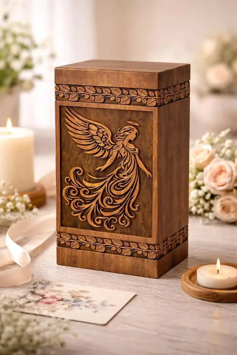 Why Choose the Wooden Angel Urn?