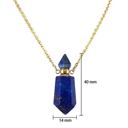 Natural Stone Keepsake Memorial Necklace